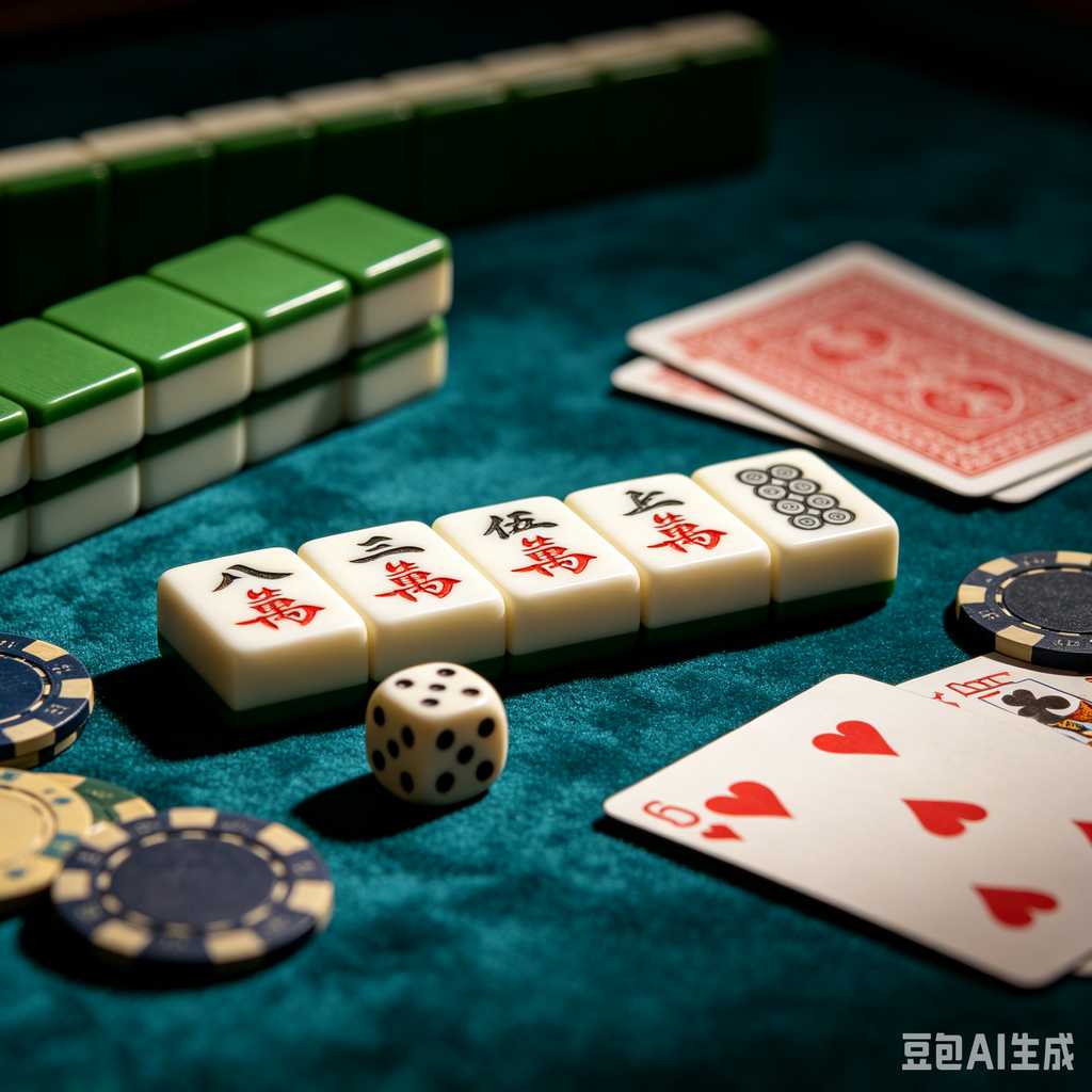 smooth print surface mahjong tiles